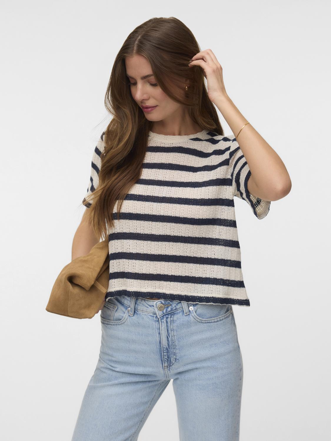 VMFREJA T-Shirt - Birch - VERO MODA & VILA Bergvik